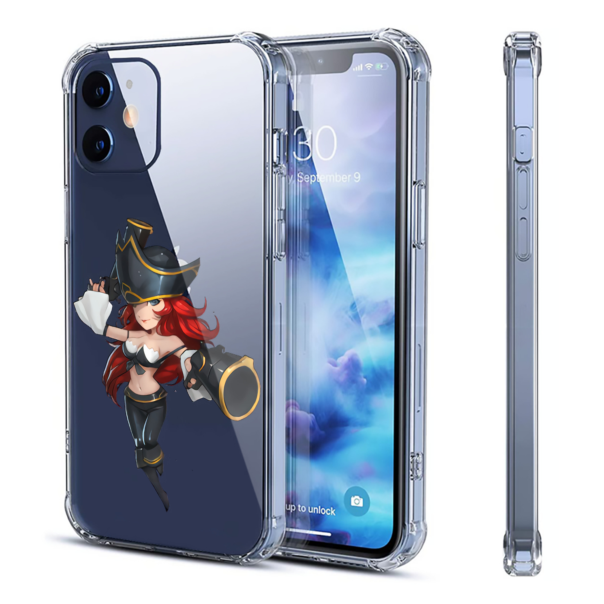 （画像用） リーグ・オブ・レジェンド League of Legends LOL 【iPhone 12シリーズ対応】透明スマホケース（クリアソフトケース）